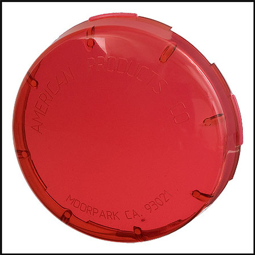 Pentair Red 4" Snap On Light Lens (#79108900)
