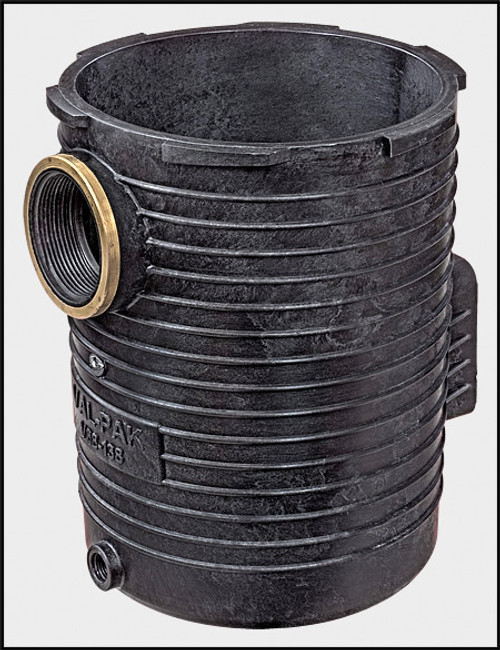 Val-Pak/American Ultra-Flow Pump 2" Almond Threaded Pot 357137 (#V38-138)