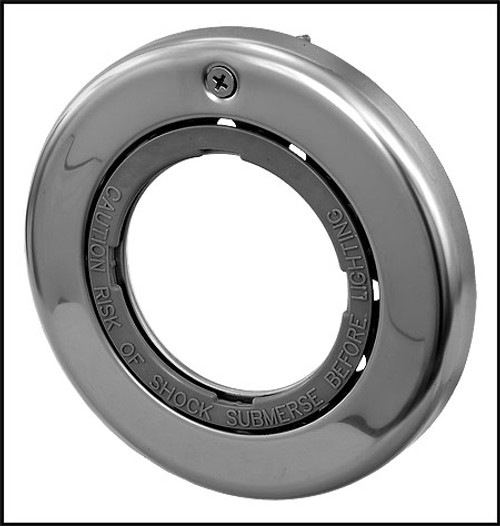 Pentair SunLite Pool Light Stainless Steel Trim Face Ring Assembly (#05601-0001)