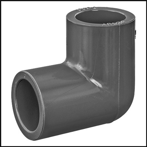 Lasco 1/2" 90 Degree Elbow Pipe Fitting SCH 80 Slip X Slip (#806-005)