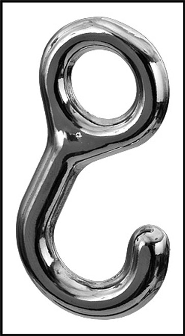 Perma-Cast Company 3/8" Or 1/2" Small Chrome Rope Hook Eye (#PH-55)