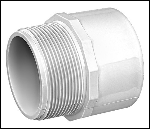 Lasco 4" X 4" Male Adapter Slip X MPT (#436-040)