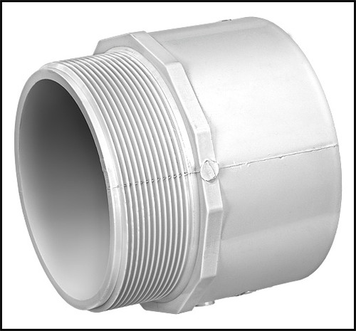 Lasco 6" X 6" Male Adapter Slip X MPT (#436-060)