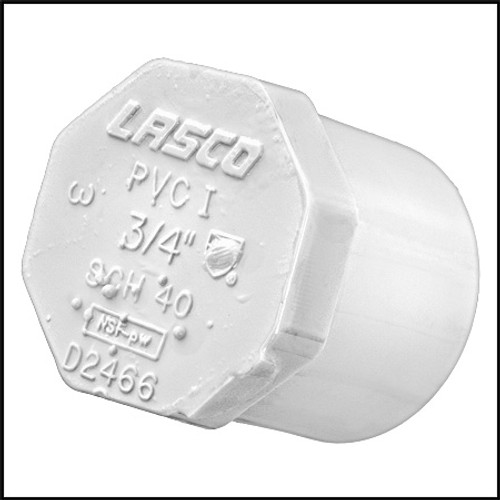 Lasco 3/4" Slip Plug (#449-007)