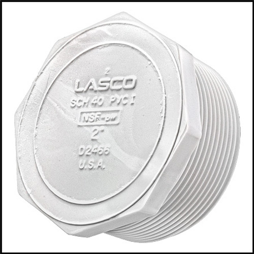 Lasco 2" Threaded Plug MPT (#450-020)