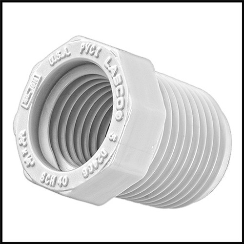 Lasco 3/8" X 1/4" Reducer Bushing MPT X FPT (#439-052)