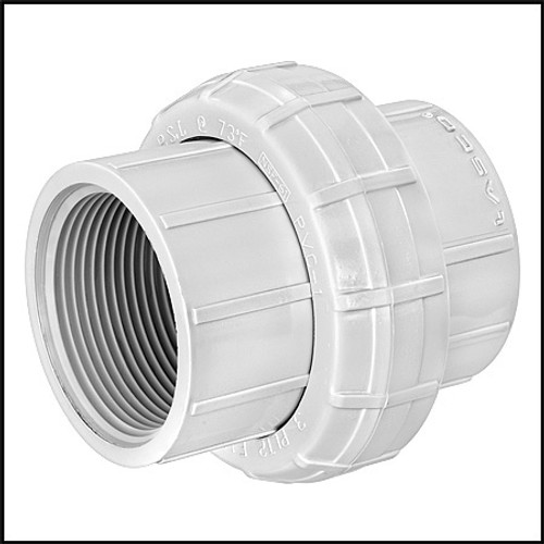 Lasco Union 2" X 2" PVC Fitting SCH 40 FPT X FPT (#458-020)