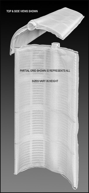 REPLACEMENT FILTER GRID UNICEL FG-1905 / PARTIAL 60 SQ FT