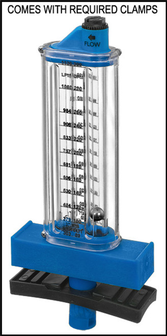 ROLA-CHEM FLOW METER 3 TOP MOUNT 100-300 GPM 570371T