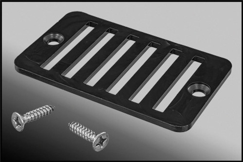 GRATE ONLY FOR GUTTER DRAIN BLACK