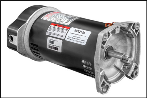 REGAL BELOIT PUMP MOTOR #HSQ125 - FLANGED 1 HP  115/230V UP-RATE PRO GRADE