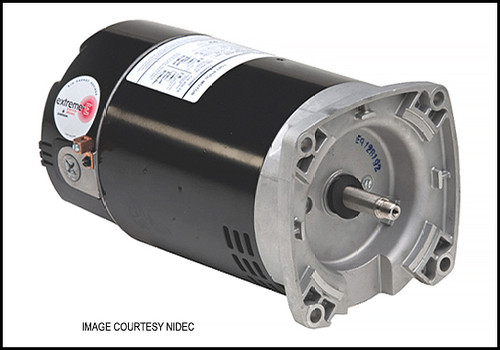 NIDEC PUMP US MOTOR #ASB846 - FLANGED 1/2HP 115/230V FULL RATE