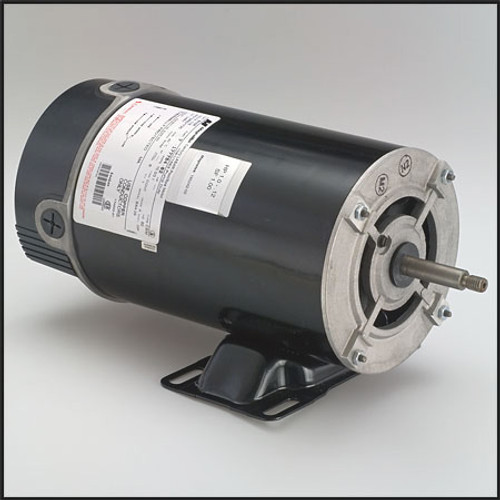 REGAL BELOIT PUMP MOTOR #BN38 -THRU BOLT 1 HP LOW RUN MAGNETEK 2-SPEED 115V  