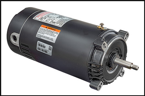 REGAL BELOIT PUMP MOTOR #UST1152 - THREADED SHAFT 1-1/2 HP UP-RATED