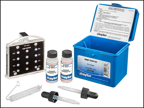 TAYLOR TEST KIT K-1738 B1098 0.2-3.0 ppm COPPER , K-1738