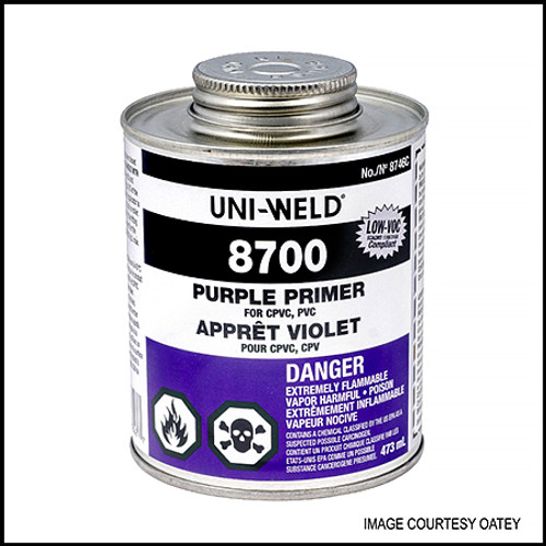 UNITED ELCHEM #8746S - PVC PRIMER PINT PURPLE LOW-VOC