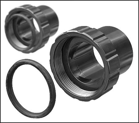 Union Connector Kit (2er Pack) Kompatibel Mit Hayward SPX3200UNKIT – Für Poolpumpen & Filter