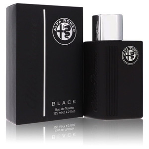 Alfa Romeo Black by Alfa Romeo Eau De Toilette Spray 4.2 oz (Men) V728-559281
