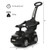 3 in 1 Ride on Push Car Toddler Stroller Sliding Car with Music-Black B593-TY327904