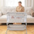 Baby Bassinet Bedside Sleeper with 6-Level Adjustable Height-Beige B593-BC10189