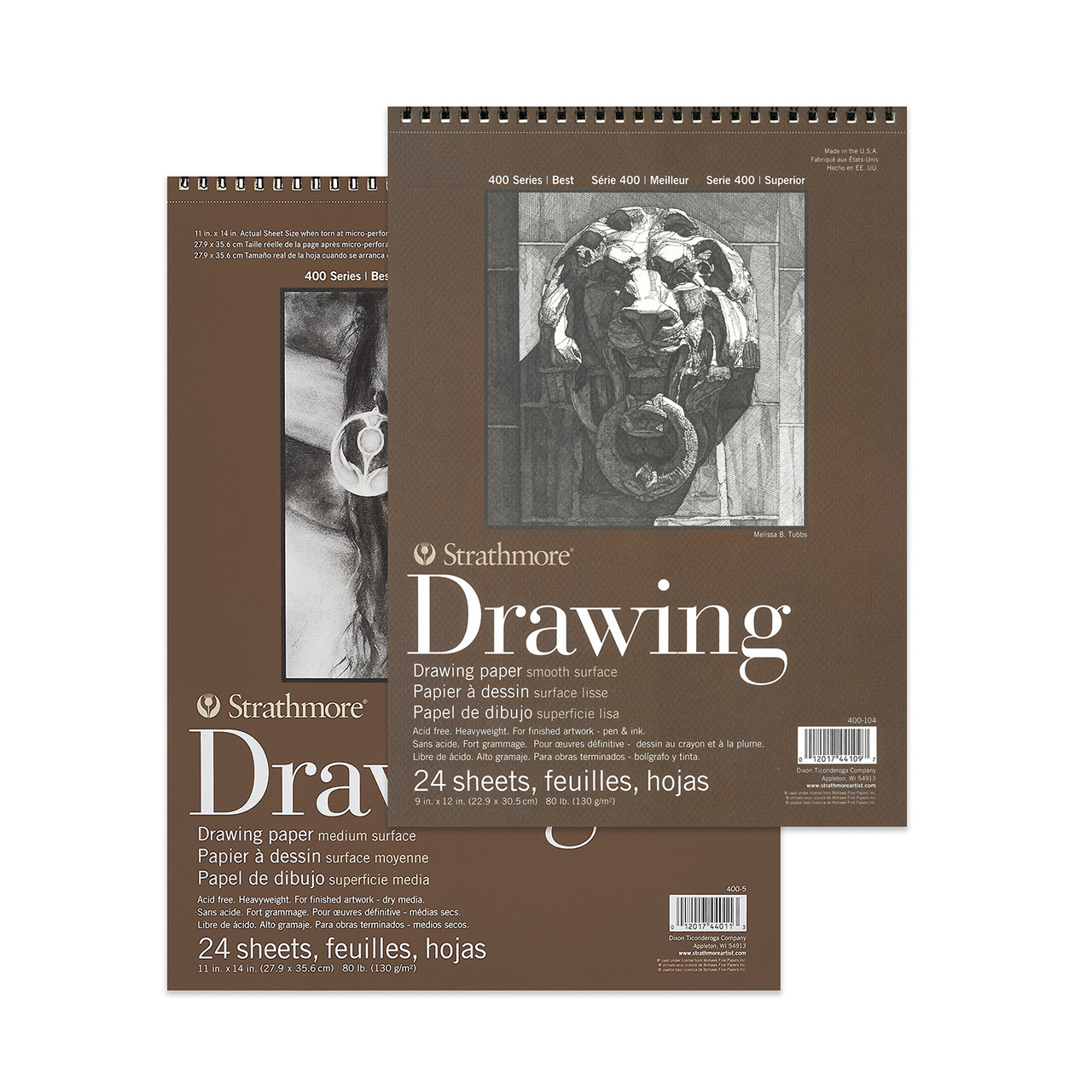 GetUSCart Strathmore Gray Drawing 400 Series Toned Sketch Pad 11x14 24  Sheets