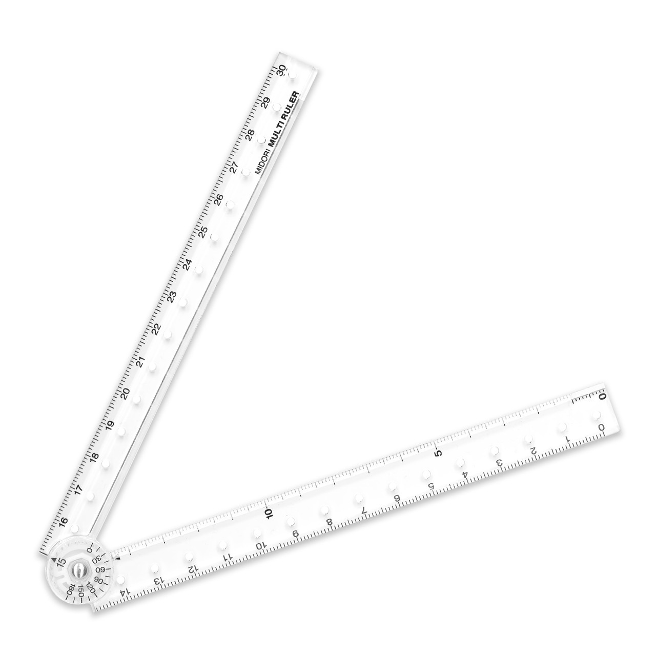 Clear Folding Multi Ruler 30 CM – Jenni Bick Custom Journals