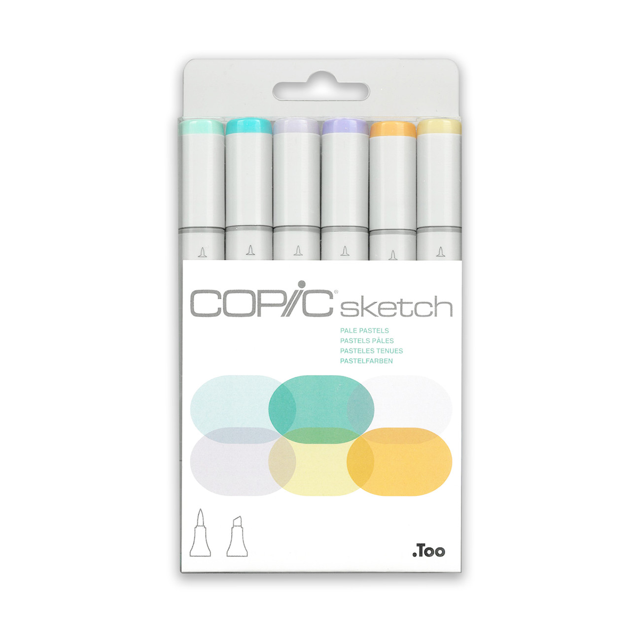 Copic Sketch 6 Marker Set - Earth Essentials