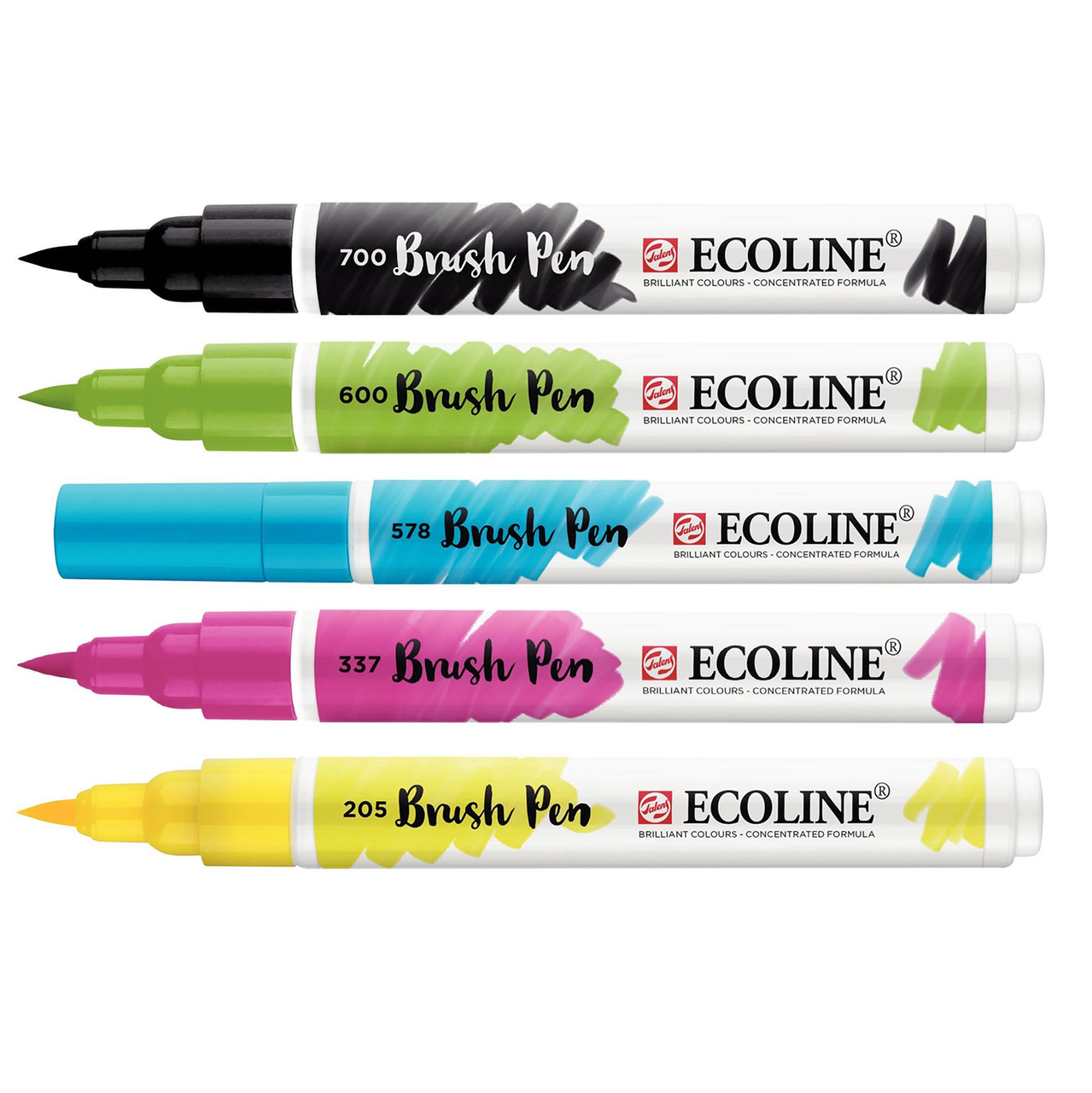 Ecoline Brush Pen Set of 10 - Botanic