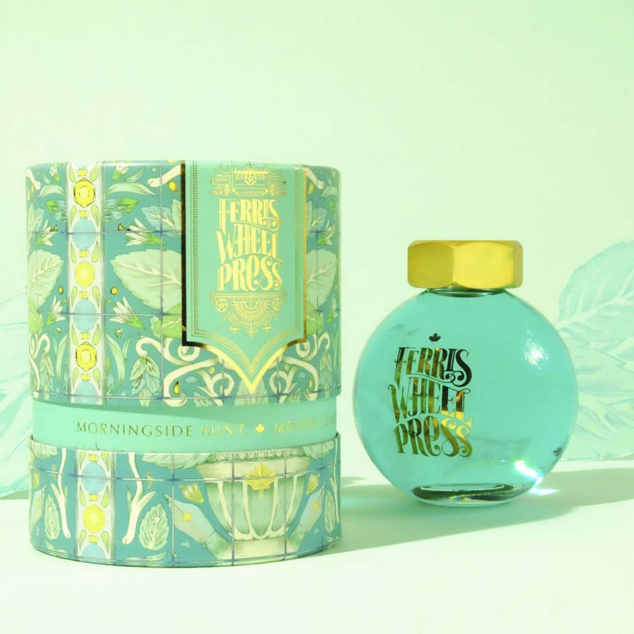 Ferris Wheel Press 38ml Fountain Pen Ink, Morningside Mint