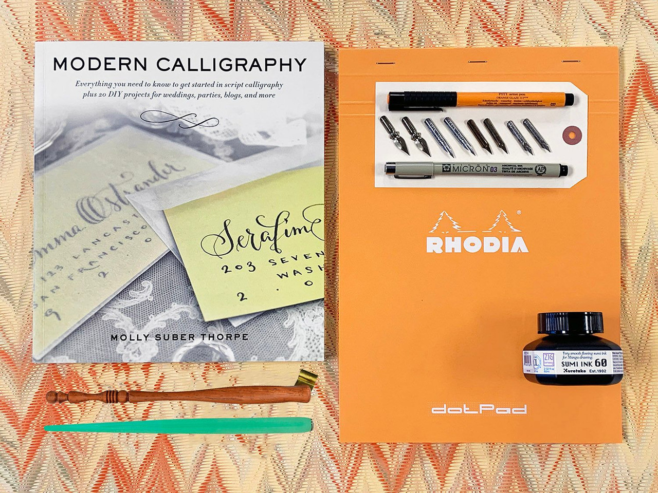 Modern Calligraphy Kit with Book