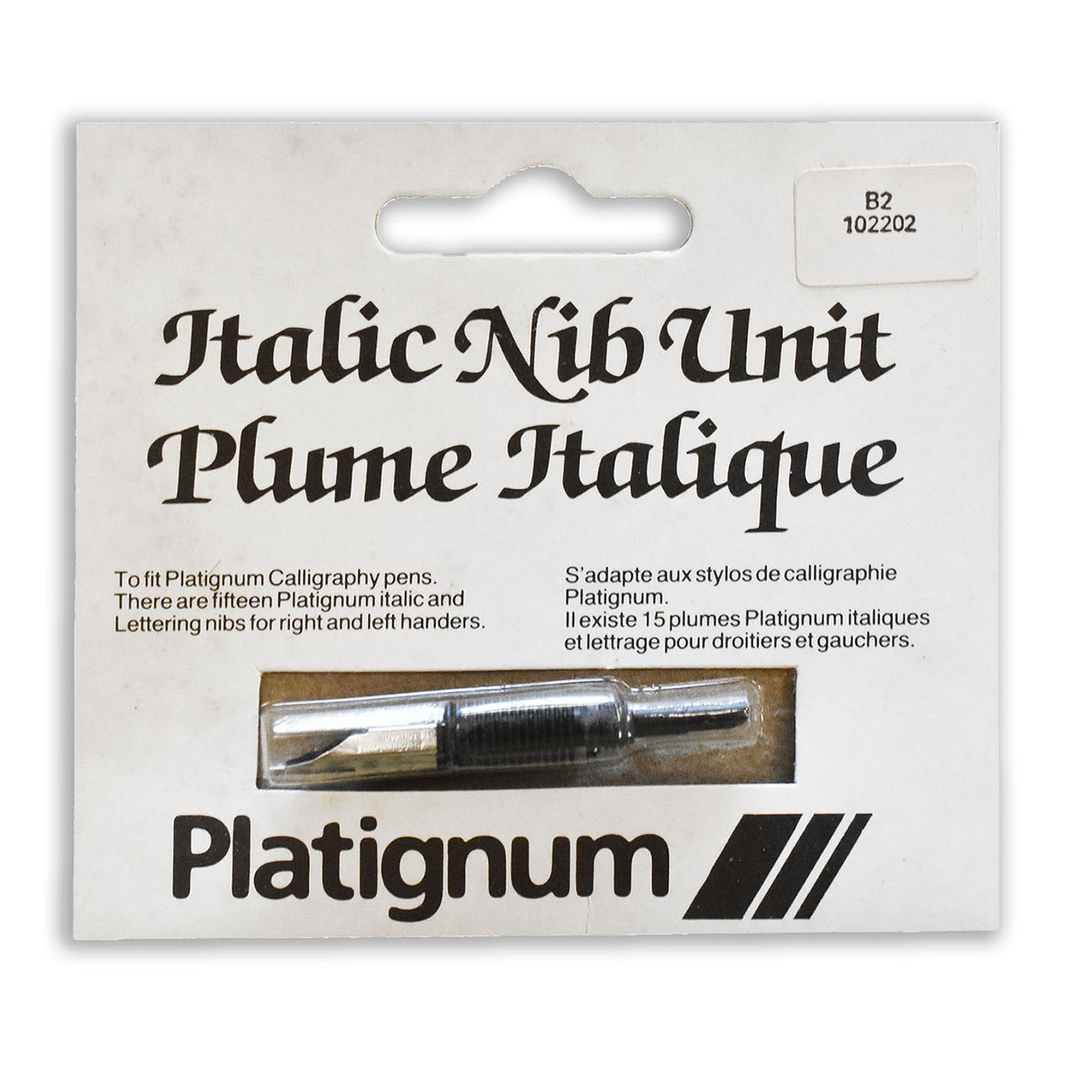 Platignum Calligraphy Lettering Set & 6 Left Hand Oblique Nibs, Fountain  Pen