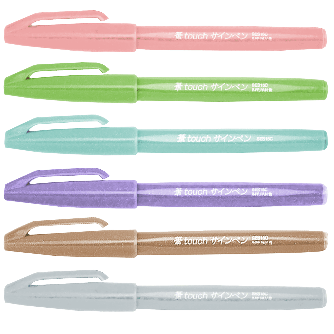 Pentel Touch Brush Pen vs. Pentel Sign Pen