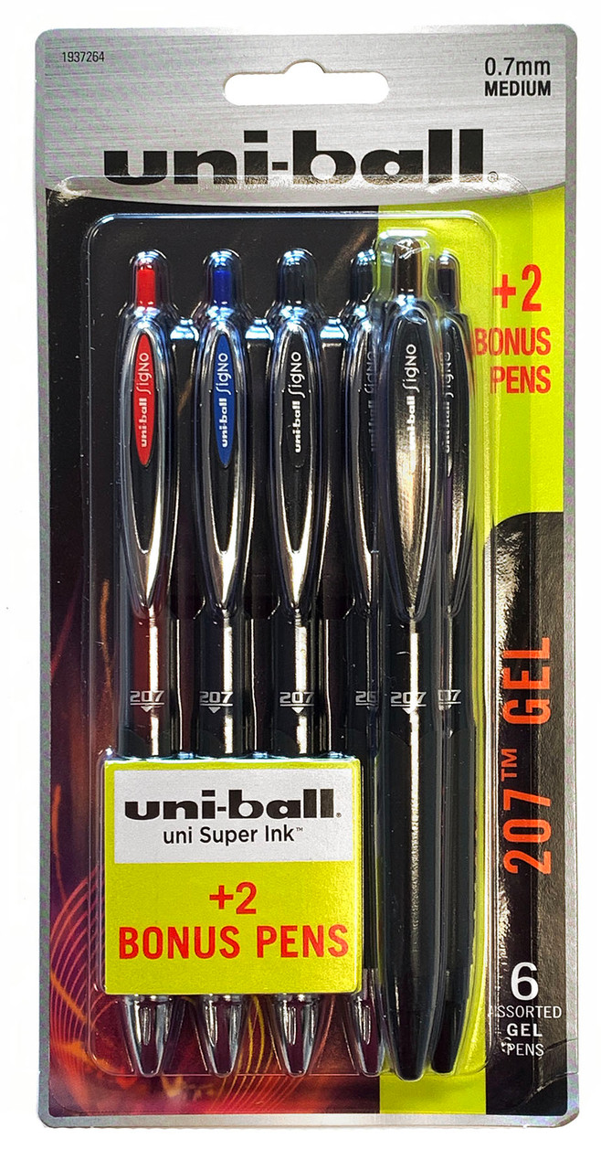 Uni-Ball 207 Gel Pen Set