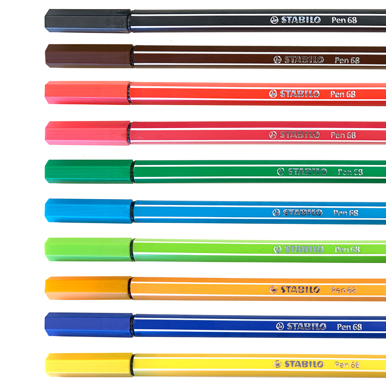 Vervagen Wapenstilstand Sada STABILO Pen 68, Multicolor Set of 10