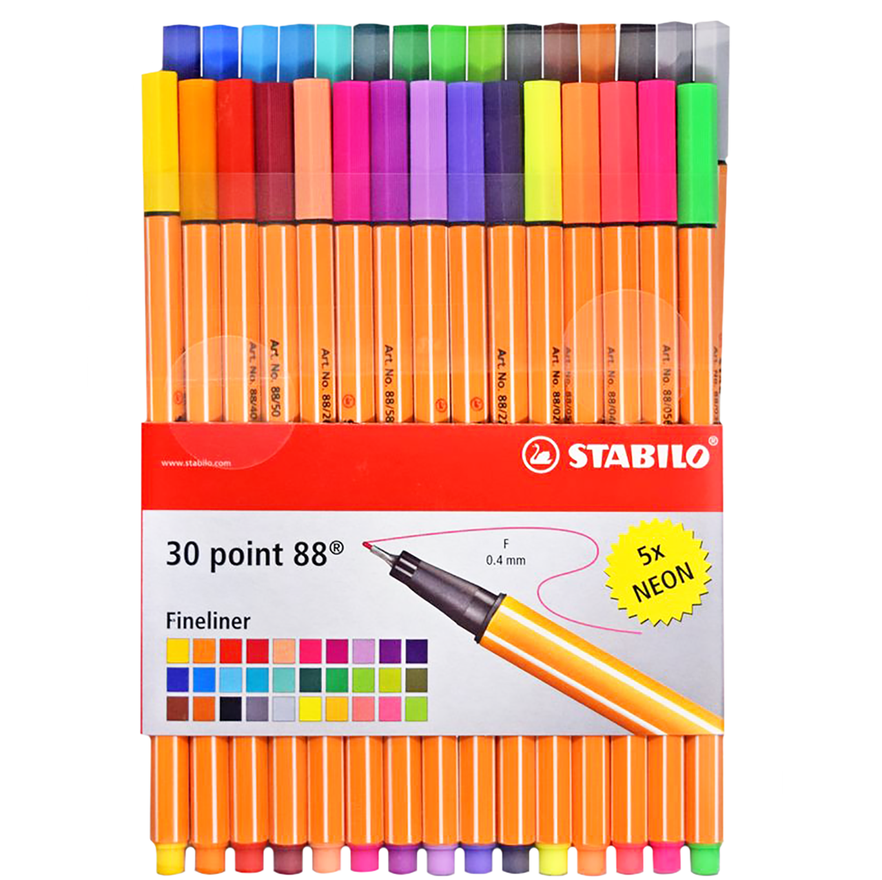 Stabilo Point 88 Pen Sets, Multicolor