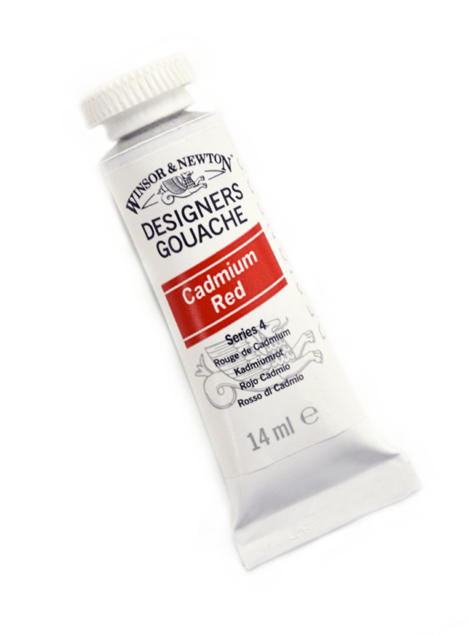 Winsor & Newton Designers Gouache 14ml Tube - Cadmium Yellow Deep