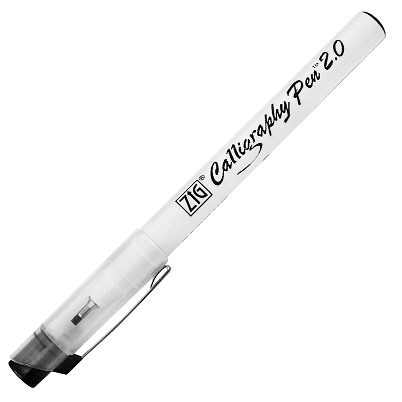Zig Calligraphy Pen Square Tip 2.0 mm, Black
