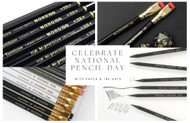 Celebrate National Pencil Day with Paper & Ink Arts