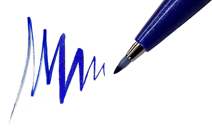 Pentel Touch Sign Pen with brush tip - NEW COLORS