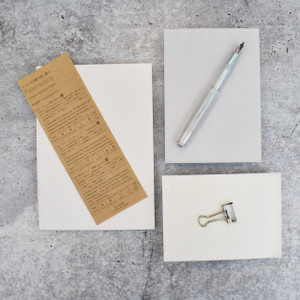 Yamamoto Paper Tasting Notepad Set of 3, Translucent vol.1