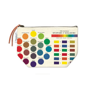 Cavallini & Co Pen Pouch, Color Wheel (Out of Stock)