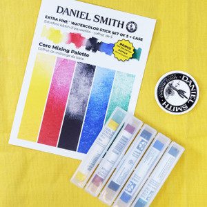  Daniel Smith Extra Fine Watercolor Sticks 5 pc Set, Core Colors 