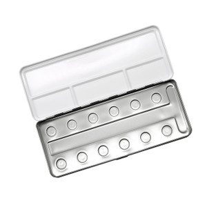 Coliro FINETEC Coliro Empty Palette, 12-Color Metal Black 