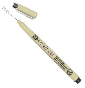  Sakura Pigma Micron 01 / .25 mm - Set of 8 Colors 