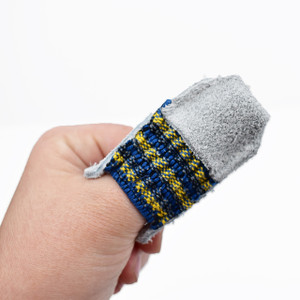 Paper & Ink Arts Steel Grip Split Leather Thumb Guard 