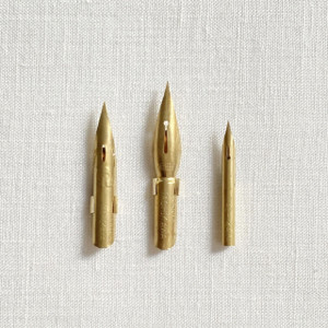 Tachikawa Premium Nib Set, Gold 3pk 