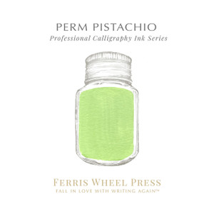  Ferris Wheel Press 28ml Calligraphy Ink, Perm Pistachio 