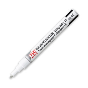 Zig Kuretake Zig Masking Writer, 3mm Calligraphy Tip 