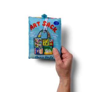  Yellow Owl Workshop Art Sack/Reusable Tote - Useless Books 