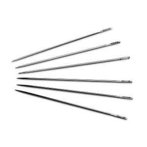 John James Bookbinding Needle #1 Sharp, Set of 6 